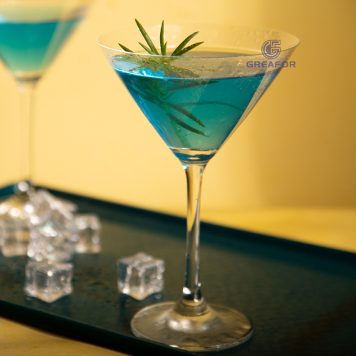 Cóctel Martini Tallo hueco Cristal Boda de lujo Vino tinto Tulipán Copa de champán