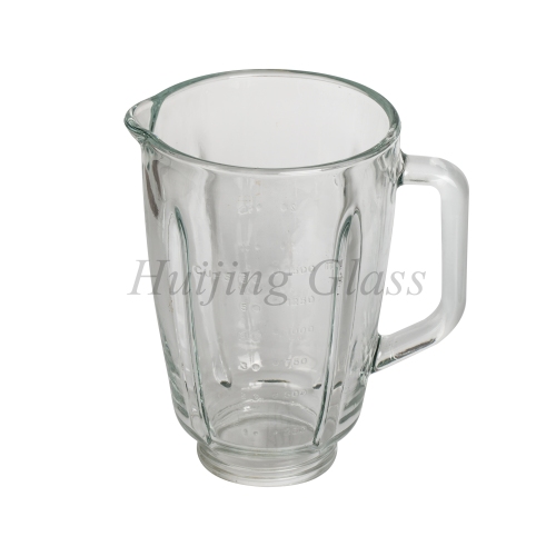 Repuestos profesionales nacionales de alto rendimiento transparente Jarra exprimidora de vidrio para licuadora eléctrica A28