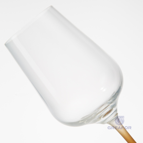 Copas de vino tinto sopladas a mano Copas de vino de champán de cristal grande y transparente para bodas 