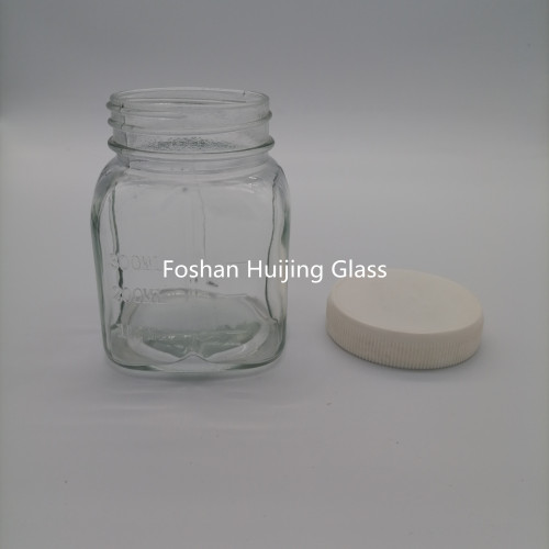 Molinillo redondo de vidrio para soda y lima, vaso para licuadora B061