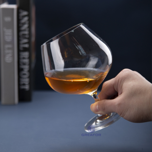 Logotipo personalizado Copa de vino transparente para el hogar Copas de vino tinto de tallo largo Copas de champán para restaurante