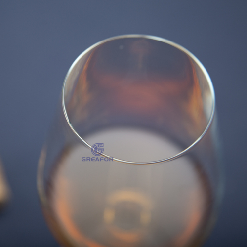 Copas de vino tinto de cristal vintage sin plomo para bodas