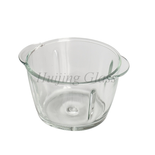 Batidora de frutas, verduras, picadora de carne, batidora, tazón de vidrio HJ-01