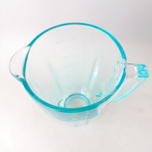 Serie de vasos de vidrio de colores para licuadora A86 | Pintados a mano y repuestos OEM para venta al por mayor