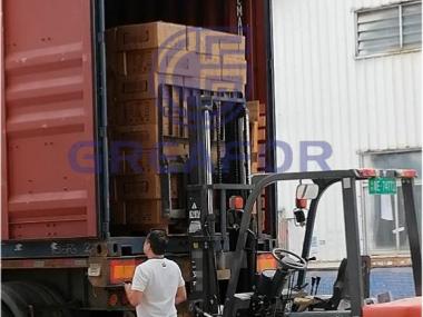 Proyecto de jarra de vidrio para licuadora OEM de Colombia enviado con éxito 0609