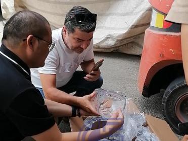 Proyecto de jarra de vidrio para licuadora OEM en Colombia | Envío exitoso de un contenedor de 40HQ