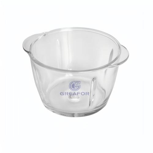 Recipiente de vidrio para picadora de carne HJ-01 | Fabricante de recipientes de vidrio de repuesto OEM para picadoras de alimentos