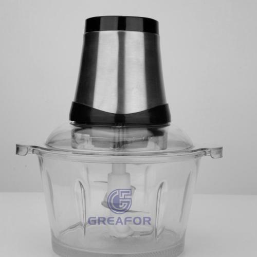 Picadora de carne al por mayor de fábrica con recipiente de vidrio M105 | Fabricante OEM