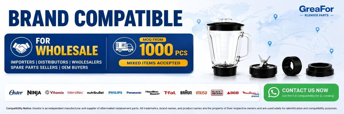 Guía de referencia de modelos de licuadoras compatibles y marcas