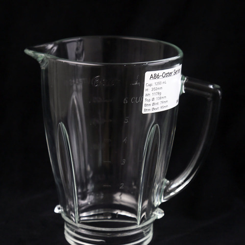 Vaso de vidrio para licuadora compatible con A86 | Repuesto OEM duradero para suministro al por mayor