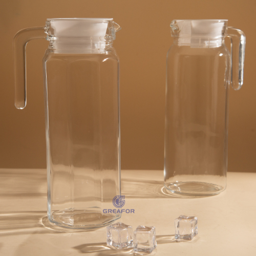 Hervidor frío de vidrio transparente doméstico engrosado LT19 