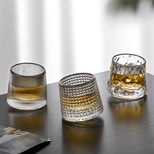Accesorios de bar vaso de whisky giratorio