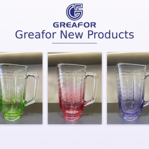 4655 Vaso de vidrio de repuesto para licuadora Oster A06, jarra para exprimidor Gradient