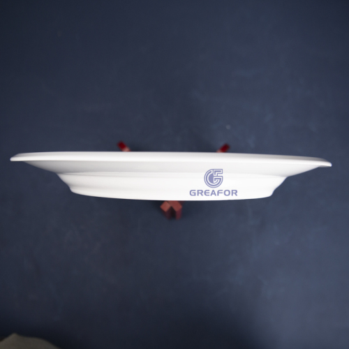 vajilla de restaurante al por mayor plato de cerámica vajilla blanca de cerámica