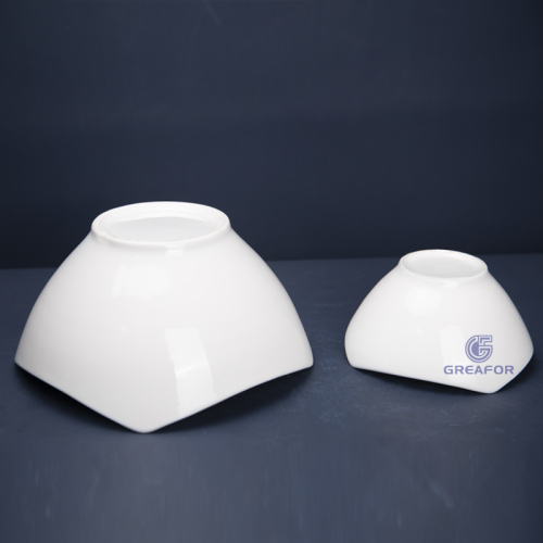 tazón de cerámica barato con fideos de porcelana para alimentos ecológicos modernos