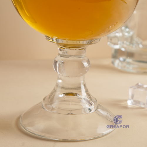 F186-JH2133 Vasos de promoción Vaso de cristalería para cerveza Vaso de cerveza artesanal clásico para hombres vaso grande