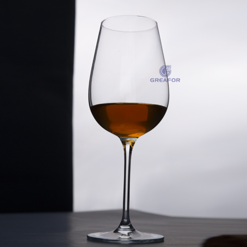 Copas de vino tinto de cristal vintage sin plomo para bodas