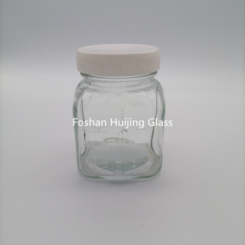 Molinillo redondo de vidrio para soda y lima, vaso para licuadora B061