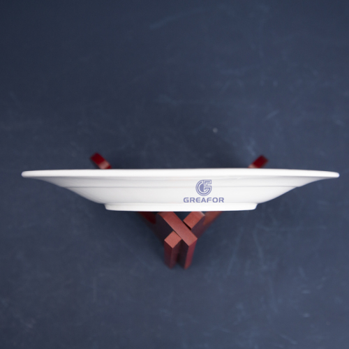 Nuevo juego de platos llanos al por mayor para restaurantes personalizados clásicos